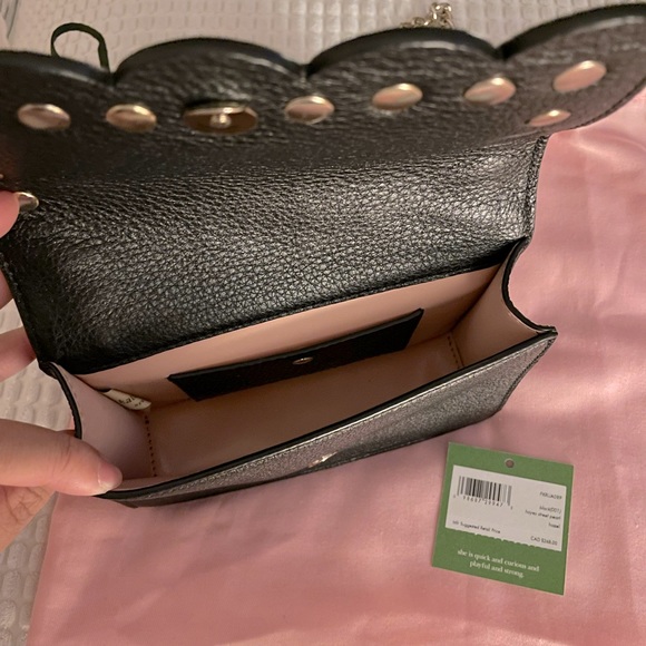 BNWT Kate Spade Black Pearl Crossbody - Picture 10 of 12